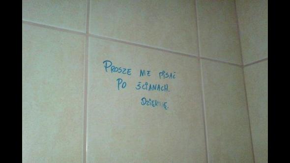 Proszę nie pisać po ścianach