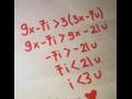 Jak matematyk wyznaje miłość ?