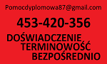 Ogłoszenie - 453 420 356KompetentnaBezpośrednia pomoc w pisaniu - Gdynia
