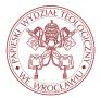 Logo Papieski Wydział Teologiczny