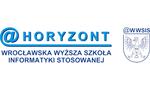 Logo: Wrocławska Wyższa Szkoła Informatyki Stosowanej HORYZONT