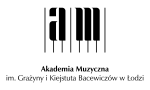 Logo Akademia Muzyczna im. Grażyny i Kiejstuta Bacewiczów w Łodzi