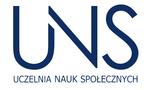 Logo: Uczelnia Nauk Społecznych