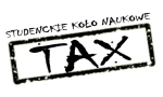 Logo Studenckie koło naukowe TAX