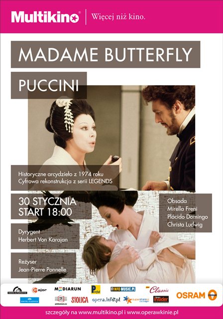 "Madame Butterfly" Pucciniego z 1974 roku 