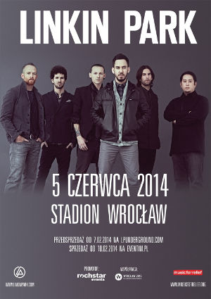 Linkin Park we Wrocławiu (support Fall Out Boy)