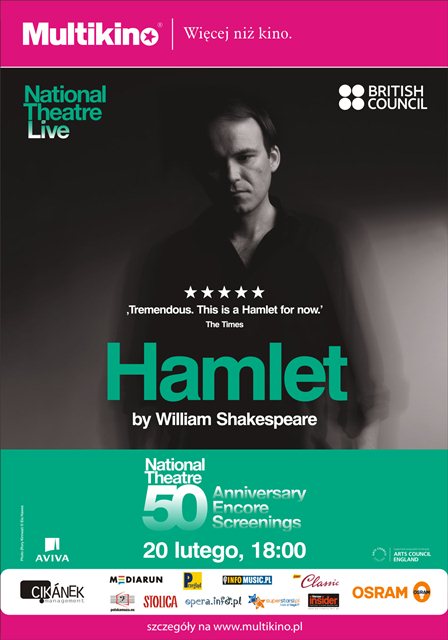Hamlet z Rorym Kinnearem w Multikinie! 
