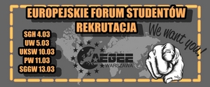 Rekrutacja do AEGEE-Warszawa