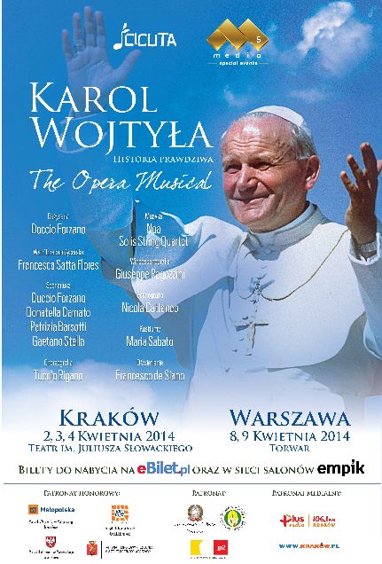 Premiera włoskiego musicalu "Karol Wojtyła. Historia Prawdziwa"