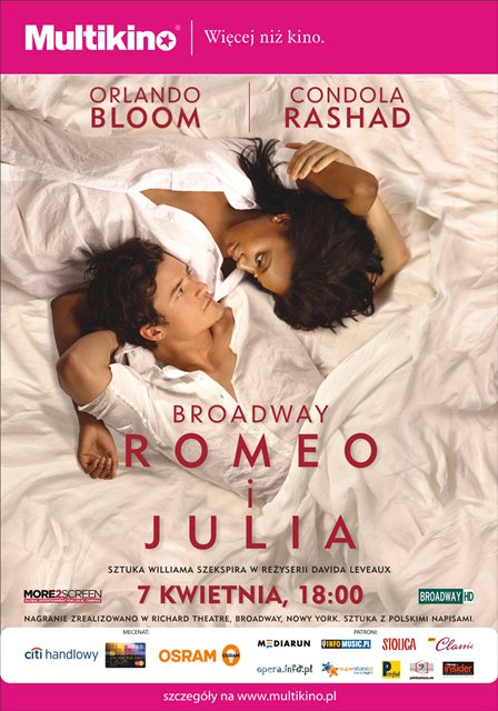 Spektakl "Romeo i Julia" z Orlando Bloomem 