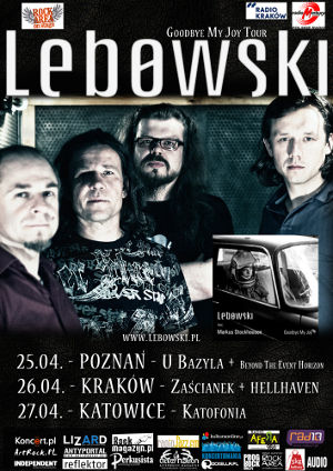 Lebowski jako kwintet - na koncertach już w kwietniu.
