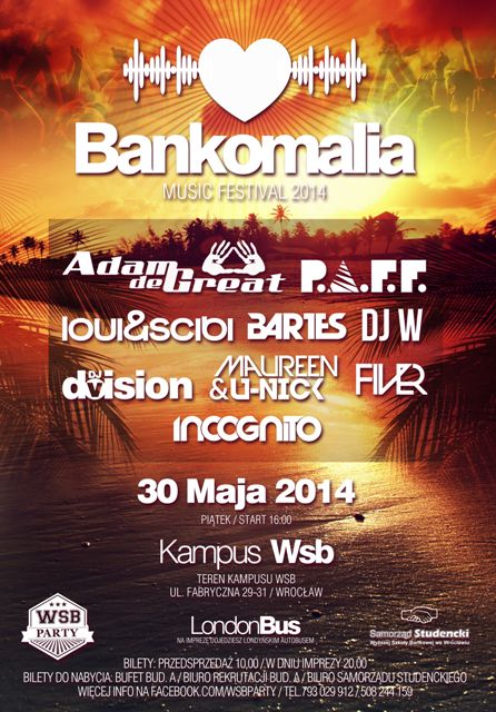 Bankomalia WSB Music Festival 2014
