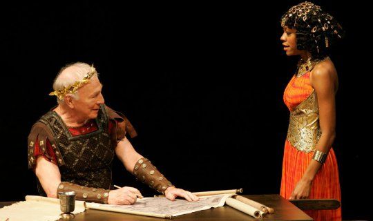 Spektakl "Cezar i Kleopatra" w KNH