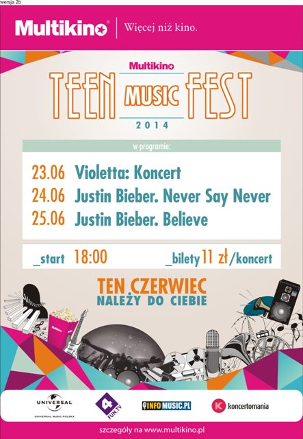 Teen Music Fest w Multikinie