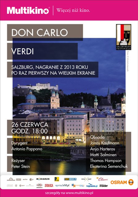 Retransmisja opery Don Carlo