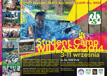Student Camp Wilkasy 2014
