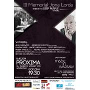 III Memoriał Jona Lorda - Tribute to Deep Purple