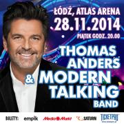 Thomas Anders & Moders Talking Band - koncert andrzejkowy