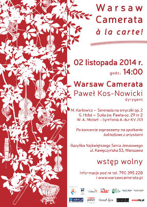 Warsaw Camerata a la carte