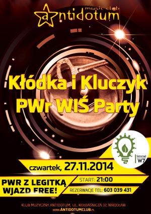 "Kdka i Kluczyk"- PWr WI Party!