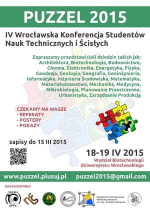 Wrocławska Konferencja Studentów Nauk Technicznych i Ścisłych Puzzel 2015
