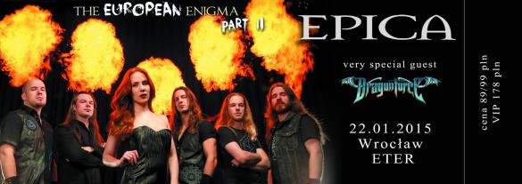 Epica + Dragonforce + Diablo Blvd - The European Enigma Tour
