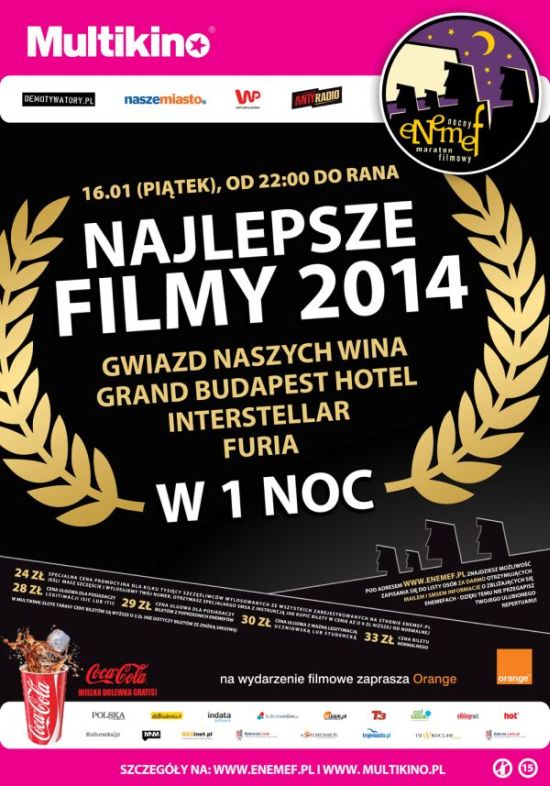 ENEMEF: Noc Najlepszych Filmów 2014