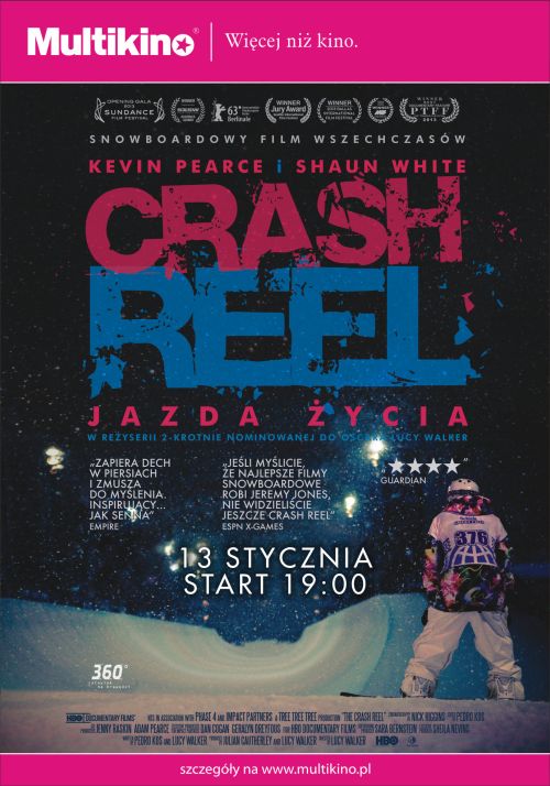 The Crash Reel &#8211; jazda ycia tylko w kinach sieci Multikino! 