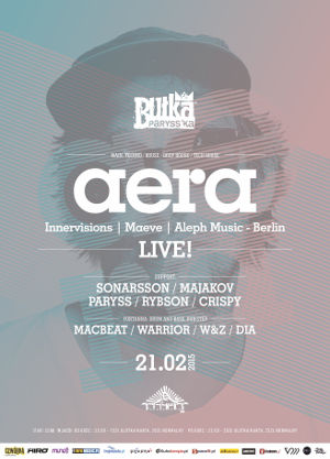 Buka Paryss'ka: Aera - Live! (Innervisions | Maeve | Aleph Music - Berlin)