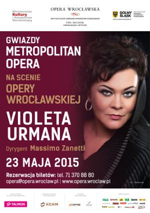 Nadzwyczajna Gala Operowa Violeta Urmana