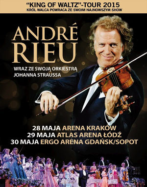 André Rieu & Orchestra Tour 2015
