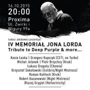 IV Memoriał Jona Lorda - Tribute to Deep Purple