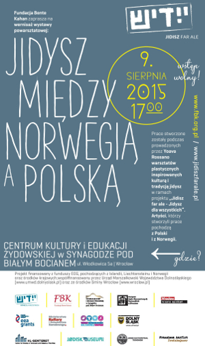 Jidysz między Norwegią a Polską - wystawa