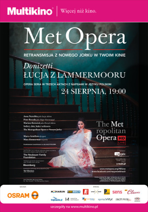 Łucja z Lammermooru - spektakl z Metropolitan Opera w Multikinie