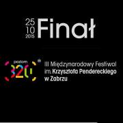 III Międzynarodowy Festiwal im.K.Pendereckiego - Koncert Finałowy