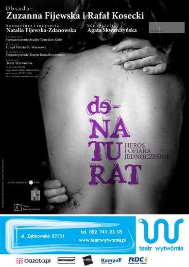 "DE-NATURAT" w Teatrze Wytwórnia