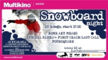 Festiwal snowbordowy w Multikinie