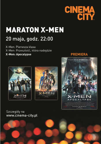Maraton filmowy X-MEN w Cinema City