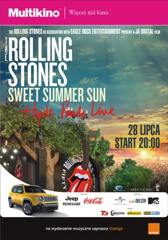 Koncert The Rolling Stones “Sweet Summer Sun - Hyde Park Live” w Multikinie!
