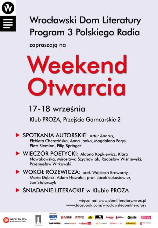 Otwarcie Domu Literatury we Wrocławiu