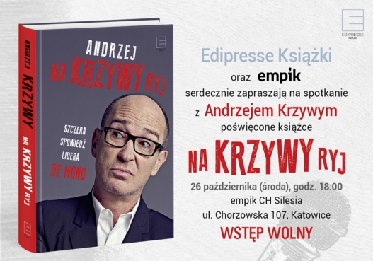 Spotkanie autorskie z Andrzejem Krzywym 