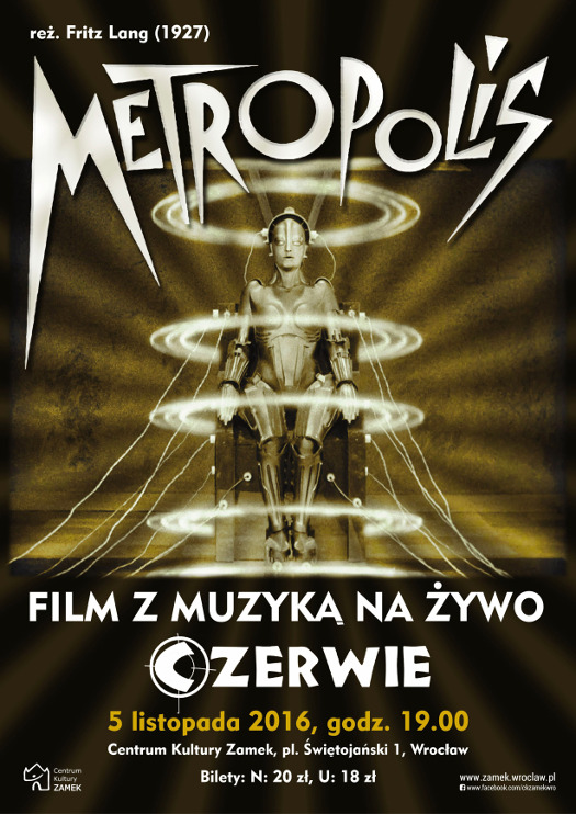 METROPOLIS Fritza Langa z muzyką na żywo
