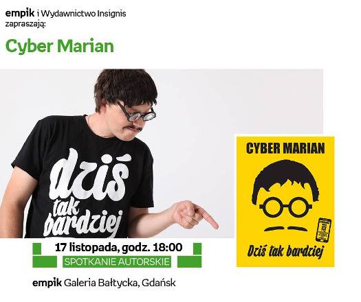 Spotkanie autorskie z Cyber Marianem