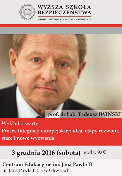 Prof. Iwiński w WSB
