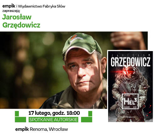 Jarosław Grzędowicz - mistrz fantasy we Wrocławiu
