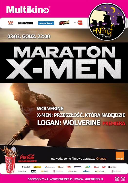 ENEMEF: Maraton X-Men z premierą Logan: Wolverine 
