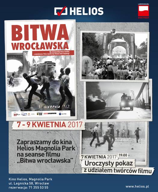 Wyjątkowy pokaz filmu "Bitwa Wrocławska"