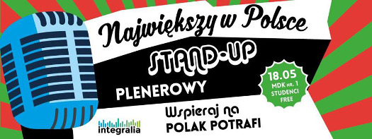 Integralia 2017: Największa w Polsce plenerowa scena stand-up