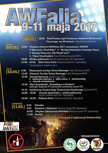 AWFalia: Konferencja Studenckiego Towarzystwa Naukowego