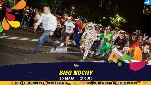 Juwenalia Szczecin 2017: Bieg Nocny